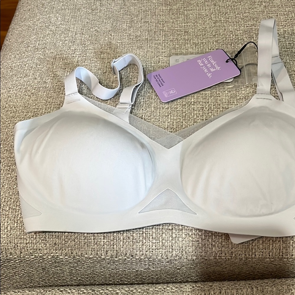 Honeylove Light Gray Seamless Bra